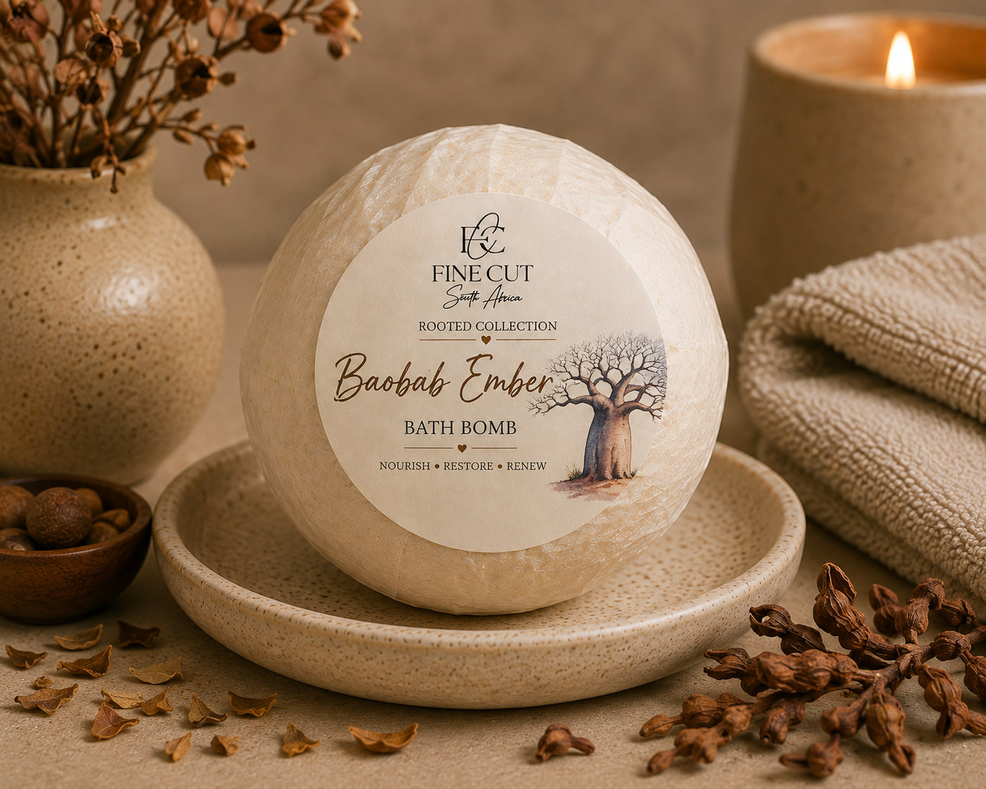 Bath Bombs - Baobab Ember