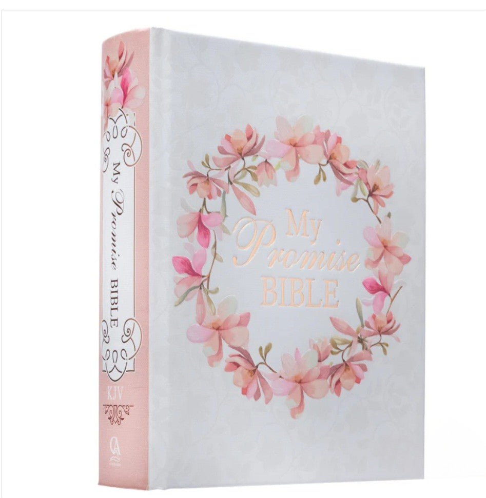 KJV Flower Garland Hardcover My Promise Bible