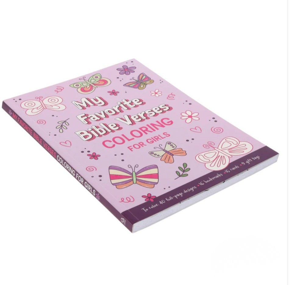 My Favorite Bible Verses Coloring for Girls (Paperback)