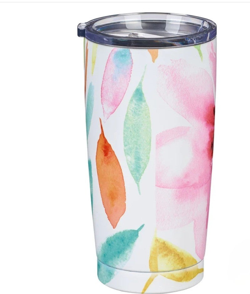 Shine Your Light Pink Daisies Stainless Steel Mug