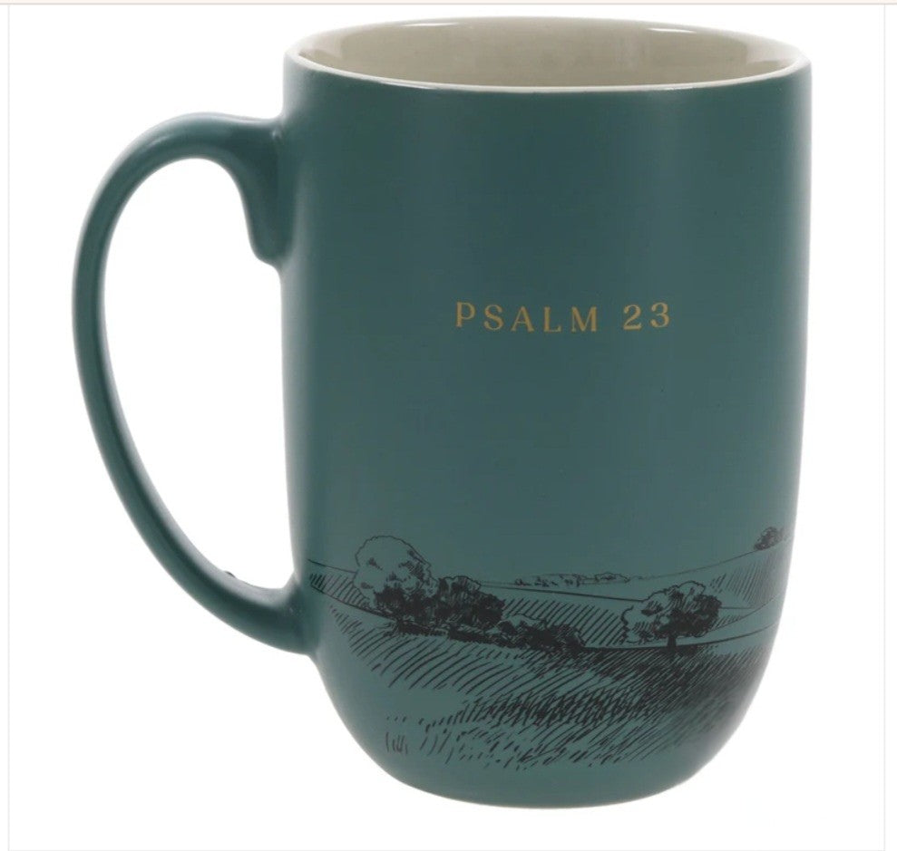 He Leadeth Me Ceramic Mug