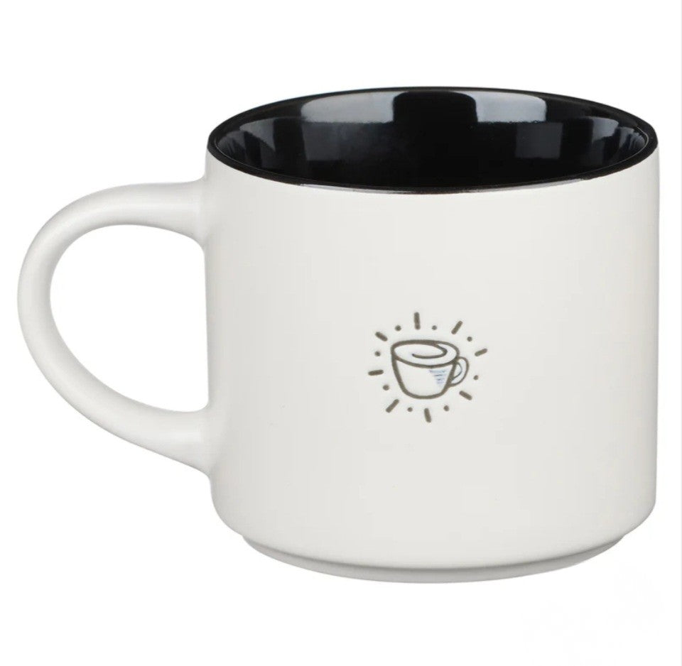 No Coffee No Workee White With Black Interior Ceramic Mug