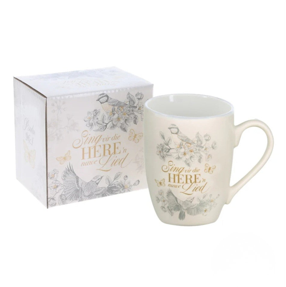 Sing vir die Here 'n Nuwe Lied Afrikaans Ceramic Mug