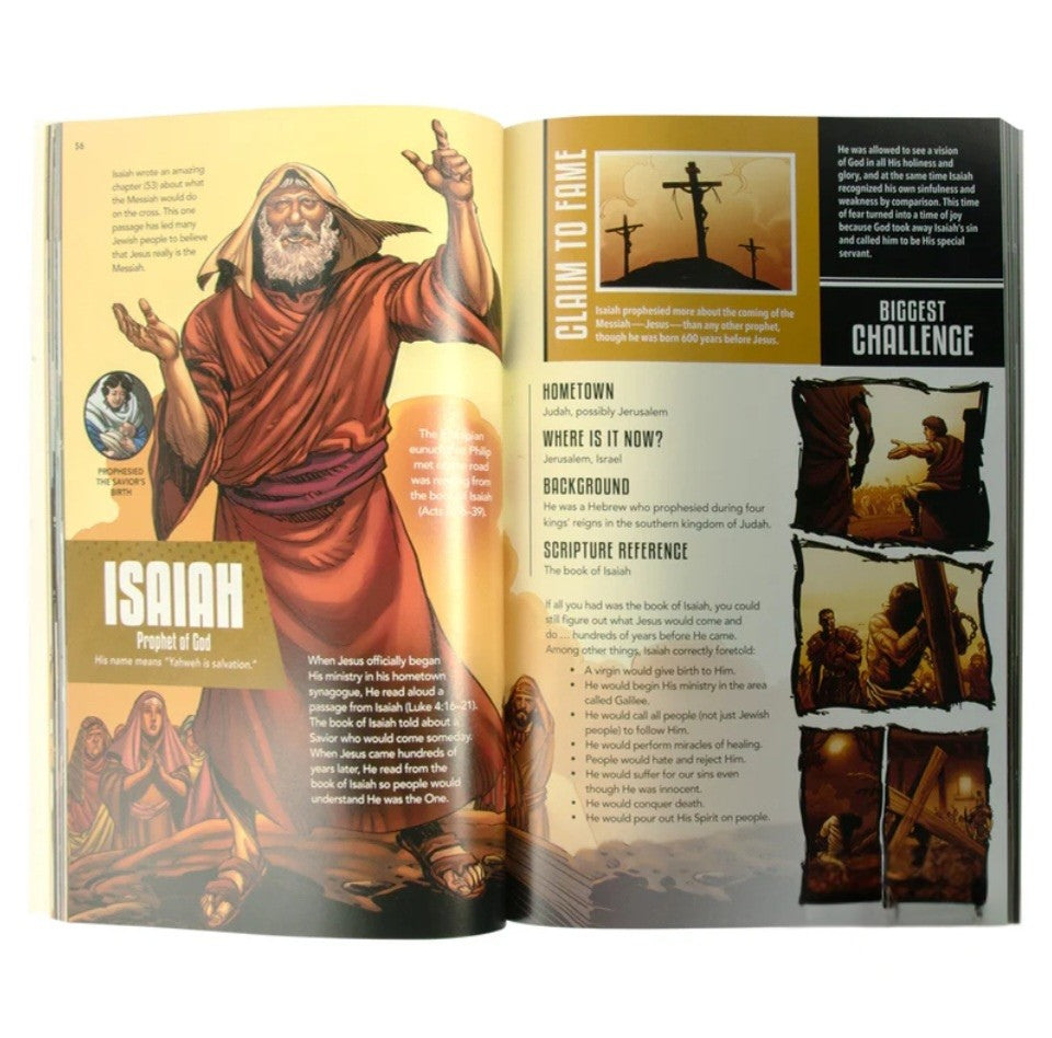 The Action Bible Heroes And Villains (Paperback)