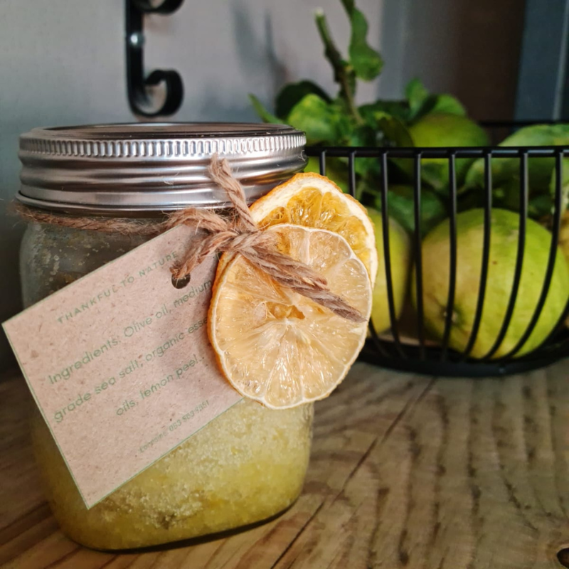 Salt Scrub 100% Natural