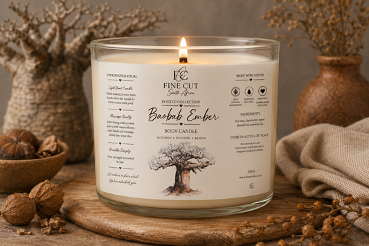 Body Candle - Baobab Ember