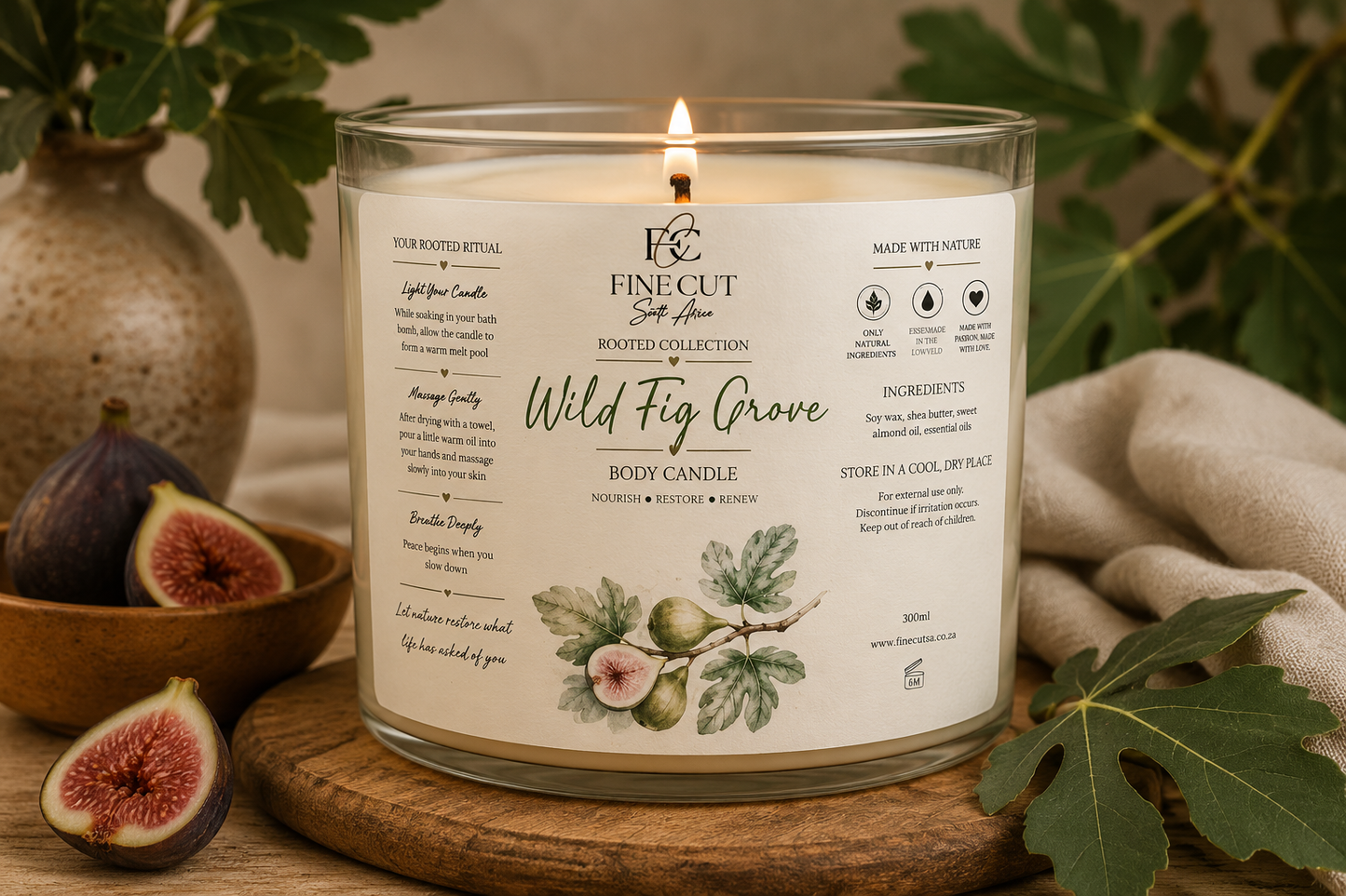 Body Candle - Wild Fig